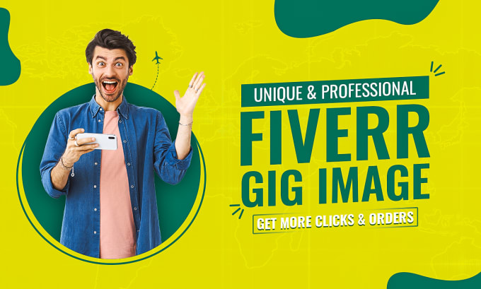 Gig Preview - Design clickable fiverr gig image