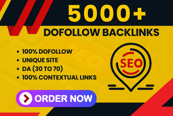 Gig Preview - Create 5000 high quality contextual dofollow seo backlinks