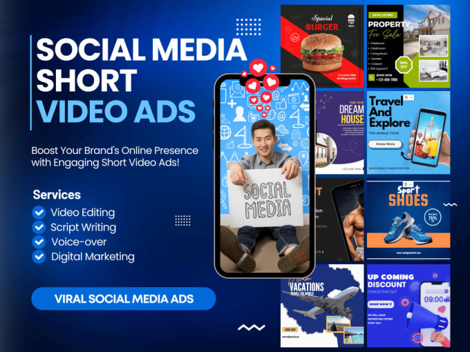 Gig Preview - Social media video ad for fb, linkedin or other platforms