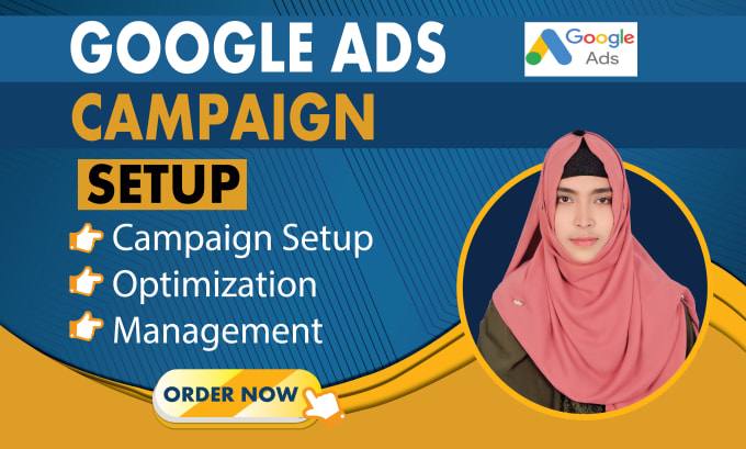 Gig Preview - Setup and manage your google ads adwords PPC ad campaigns with long term support