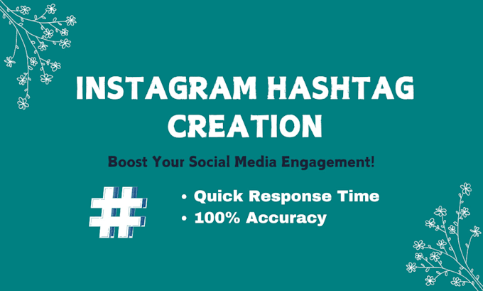 Gig Preview - Create instagram hashtags for explosive growth