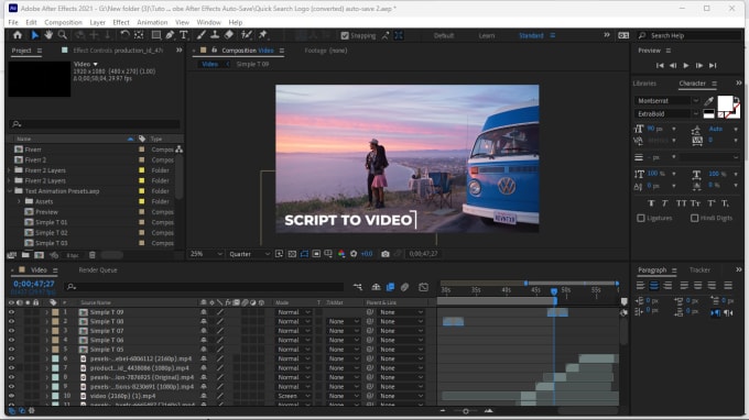 Gig Preview - Professional video editing within 24 hours