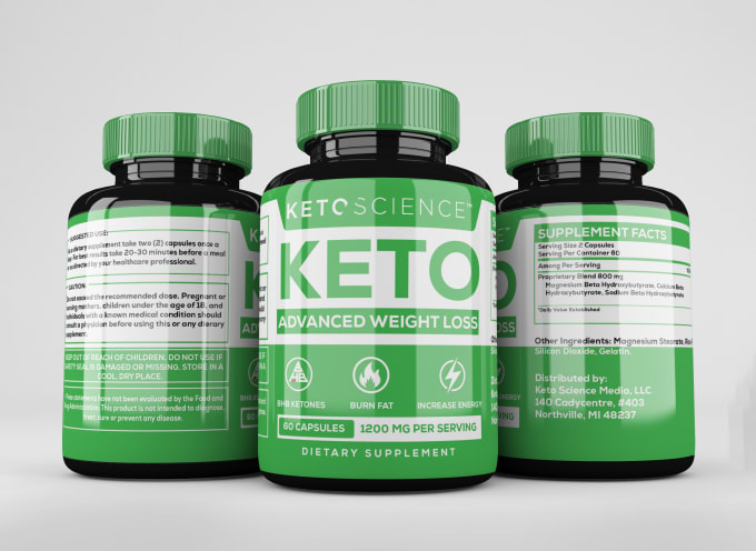 Gig Preview - Do supplements label design, product packaging design for cbd, hemp oil, protein