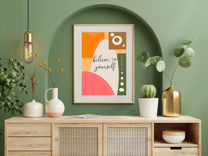 Gig Preview - Create digital printable wall art