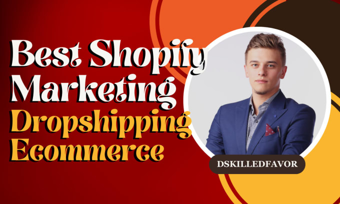 Gig Preview - Boost shopify sales shopify marketing ecommerce dropshipping store promotion usa