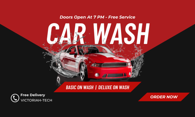 Gig Preview - Build car wash website, auto detailing, car detailing website, taxi website