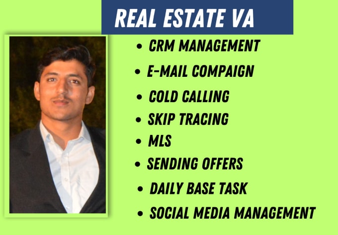 Gig Preview - Be your monthly real estate virtual assistant