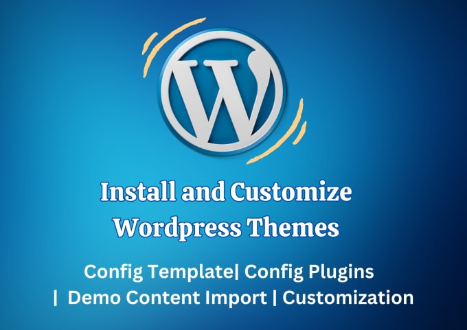 Bestseller - do wordpress template installation and demo content import