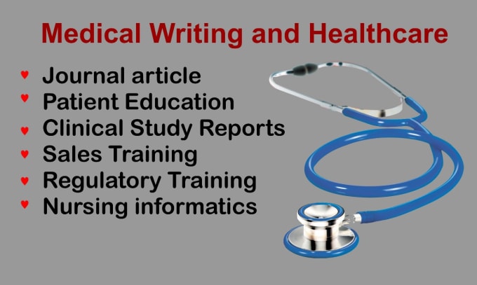 Gig Preview - Do healthcare and medical writing