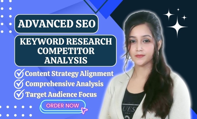 Gig Preview - Do SEO keyword research and competitor analysis