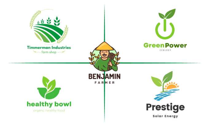 Gig Preview - Do landscape farming agriculture and natural logo design