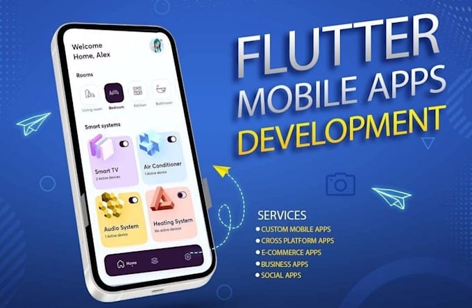 Bestseller - do mobile application development for android and ios in flutter