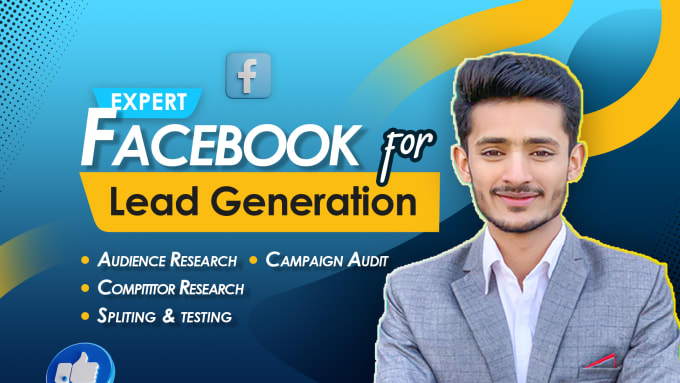 Gig Preview - Run facebook lead generation ads, fb sales ad campaign