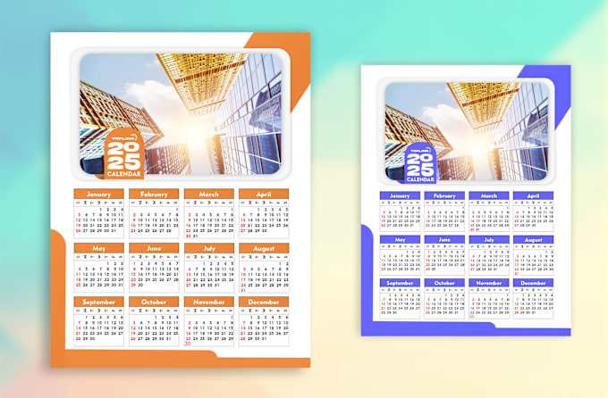 Gig Preview - Design impressive printable journal or calendar for your company