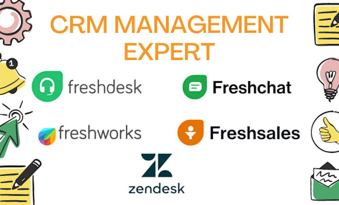 Gig Preview - Do freshchat freshwork freshsales freshdesk flodesk gorgias zendesk expert