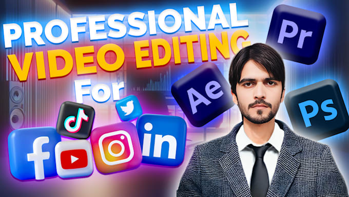 Gig Preview - Do video editing for social media in adobe after effects