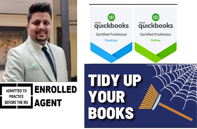 Gig Preview - Do accounting cleanup and live accounting in quickbooks