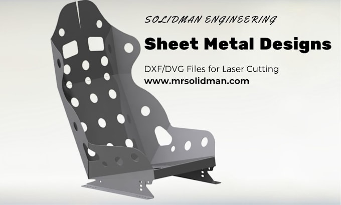 Gig Preview - Design sheet metal parts and make production drawing