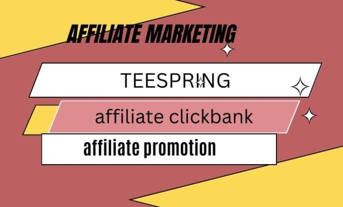 Gig Preview - Market clickbank affiliate link promotion, digistore, teespring,jvzoo,etsy sales