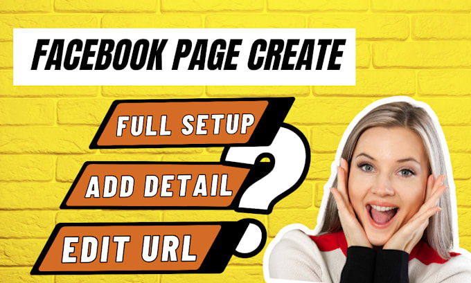 Gig Preview - Do facebook page creation, business page setup, page create