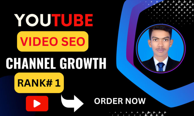 Gig Preview - Do best youtube video SEO to improve your video ranking