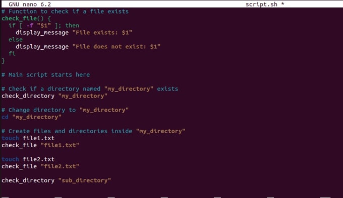 Gig Preview - Write a  bash or shell script to automate your tasks in just 24 hours