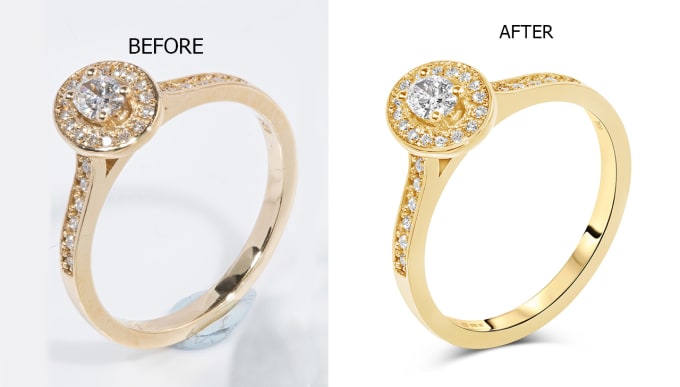 Gig Preview - Do jewelry retouching and editing  by giving best quality of images