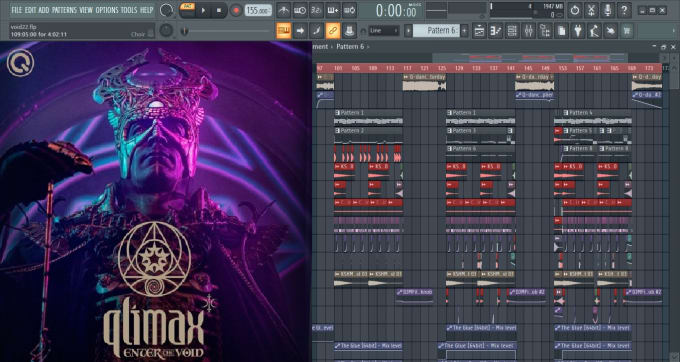 Gig Preview - Hard driver enter the void qlimax 2023 anthem fl studio remake flp