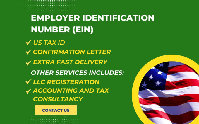 Gig Preview - Get you ein tax id for your llc