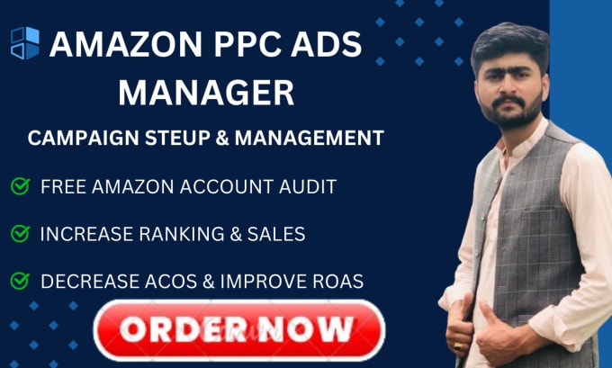 Gig Preview - Setup, manage and optimize your amazon ppc campaign ads