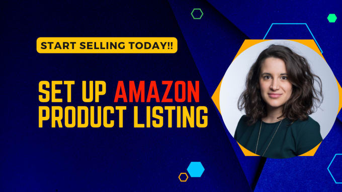 Gig Preview - Set up amazon seller account product listing