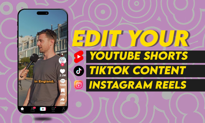 Gig Preview - Do short form video editing for tiktok, shorts and reels with captions