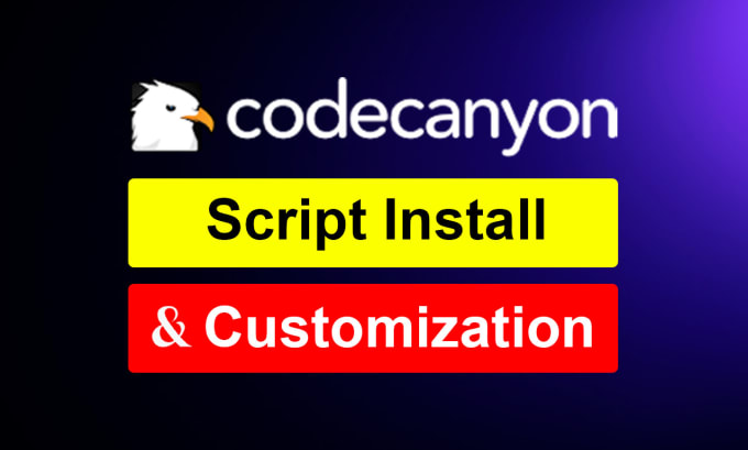 Gig Preview - Install and customize any codecanyon script