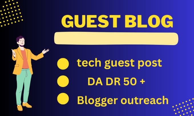 Gig Preview - Do premium guest posting services