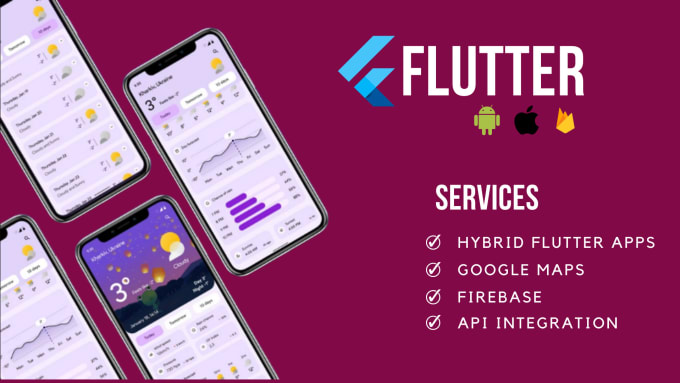 Bestseller - do flutter app development for android app, ios app