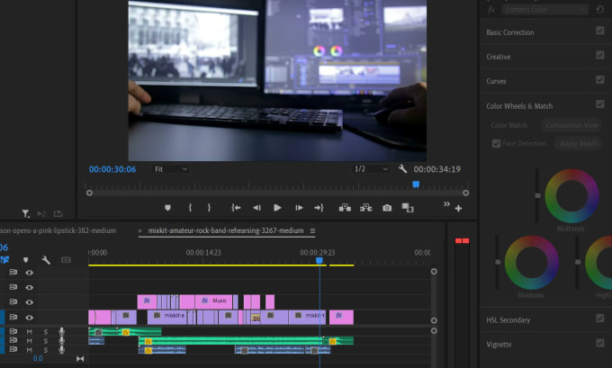 Gig Preview - Do professional video editing and post production