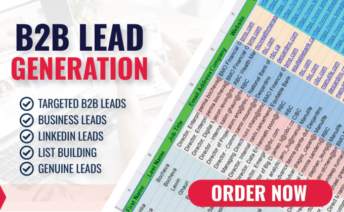 Gig Preview - Generate high quality b2b trucking leads, boost success