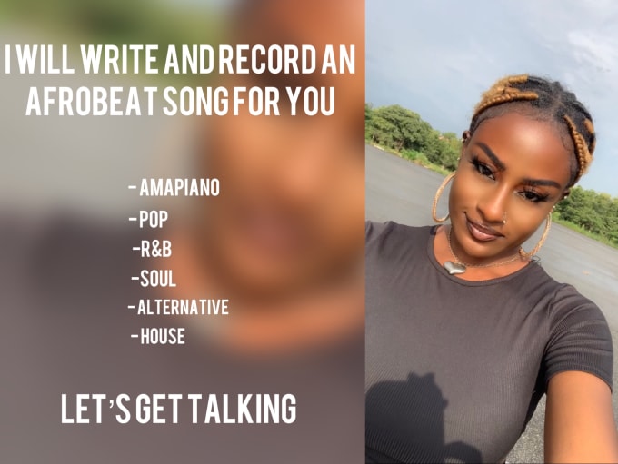 Bestseller - be your female afrobeats soul pop songwriter, singer or ghostwriter