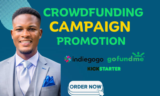 Bestseller - promote indiegogo, kickstarter, gofundme crowdfunding campaign to get donation