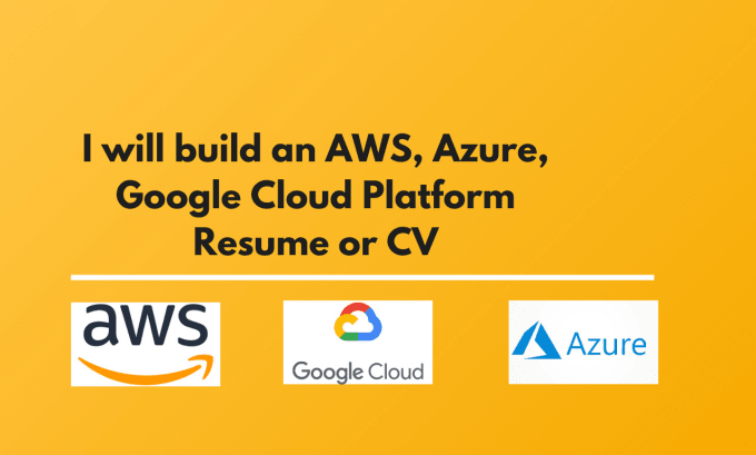 Gig Preview - Build or rewrite a devops, AWS, azure or gcp resume or CV