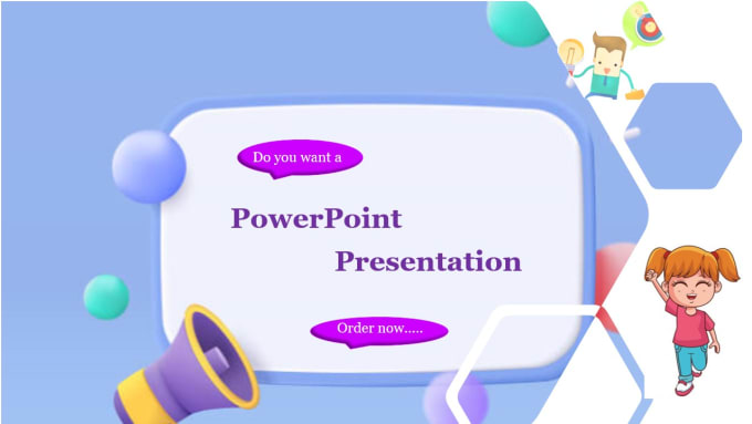 Gig Preview - Design professional and unique powerpoint presentation