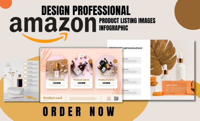 Gig Preview - Do create amazon product infographics, listing images and product photo editing