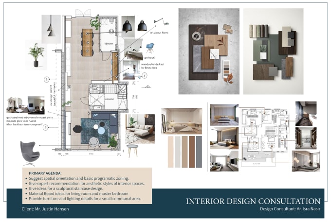 Gig Preview - Give you design advice and review on interiors, planning, and home decor