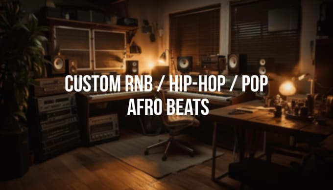 Gig Preview - Beat making rnb, hip hop, trap, lofi, amapiano and afrobeat