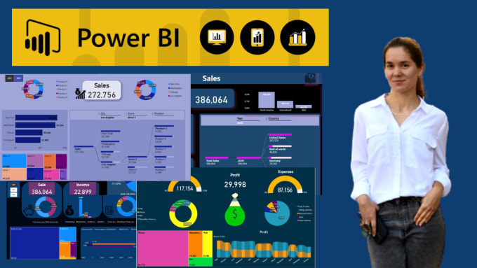 Gig Preview - Create an interactive dashboard in power bi