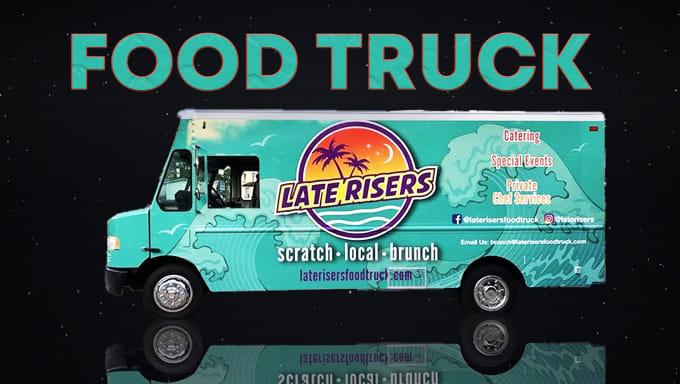 Gig Preview - Do professional food truck wrap, car, van, and vehicle warp design