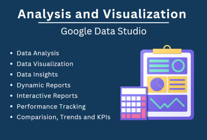 Gig Preview - Create interactive dashboard using google data studio or looker