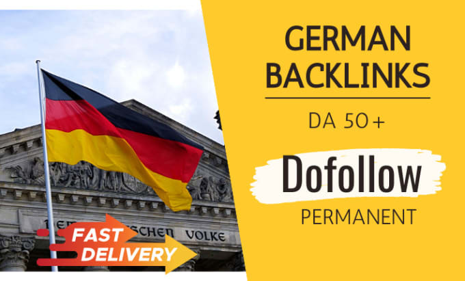 Gig Preview - Do german backlinks with dofollow guest post