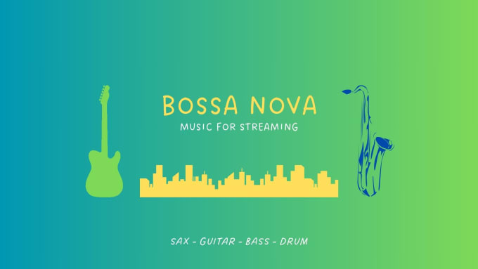 Gig Preview - Create an exclusive bossa nova with sax and guitar