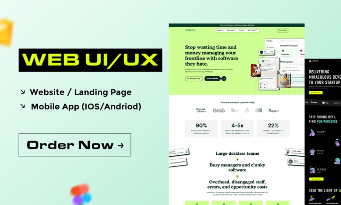 Bestseller - do figma website design and landing page UI UX design